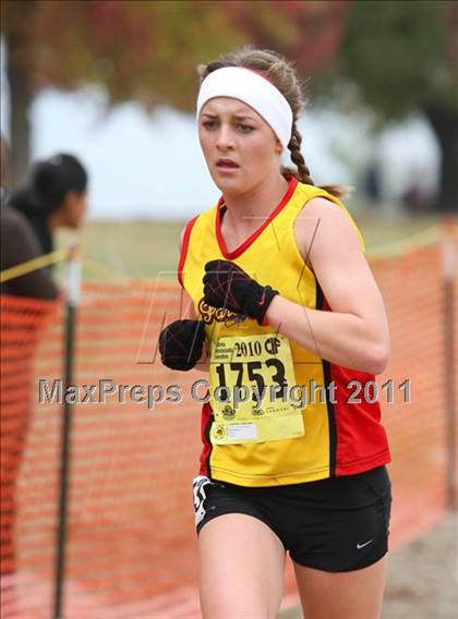 Thumbnail 2 in CIF State Cross Country Championships (D4 Girls) photogallery.