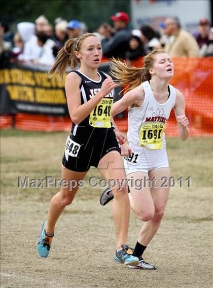 Thumbnail 3 in CIF State Cross Country Championships (D4 Girls) photogallery.
