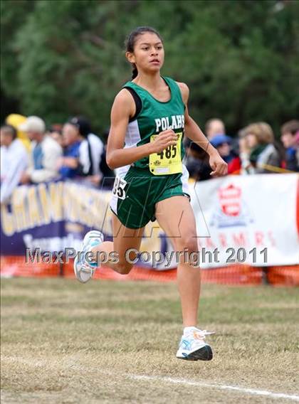 Thumbnail 2 in CIF State Cross Country Championships (D4 Girls) photogallery.