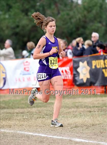 Thumbnail 3 in CIF State Cross Country Championships (D4 Girls) photogallery.