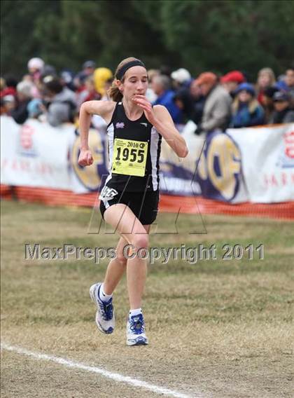 Thumbnail 2 in CIF State Cross Country Championships (D4 Girls) photogallery.
