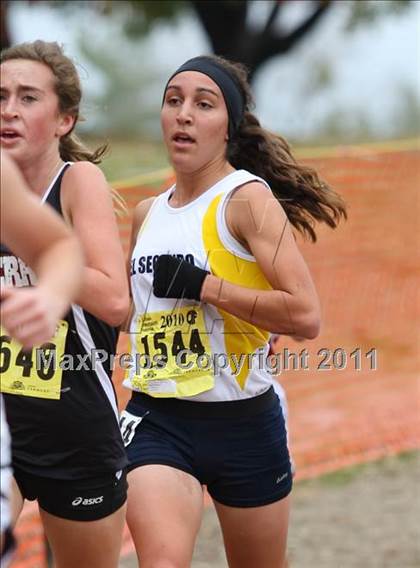 Thumbnail 2 in CIF State Cross Country Championships (D4 Girls) photogallery.