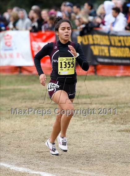 Thumbnail 3 in CIF State Cross Country Championships (D4 Girls) photogallery.