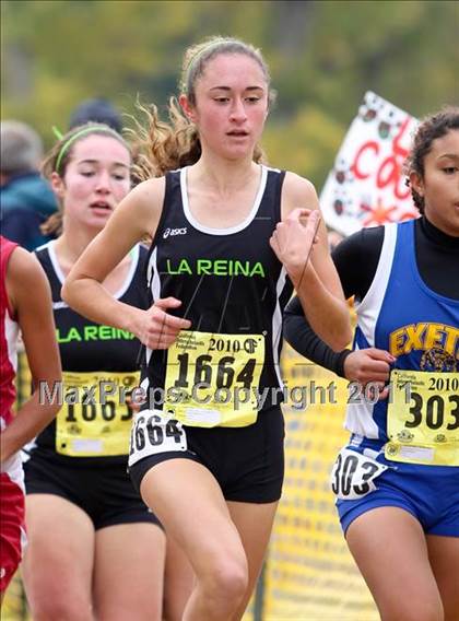 Thumbnail 3 in CIF State Cross Country Championships (D4 Girls) photogallery.