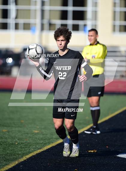 Thumbnail 2 in Darien @ Xavier (CIAC Class LL Quarterfinal) photogallery.