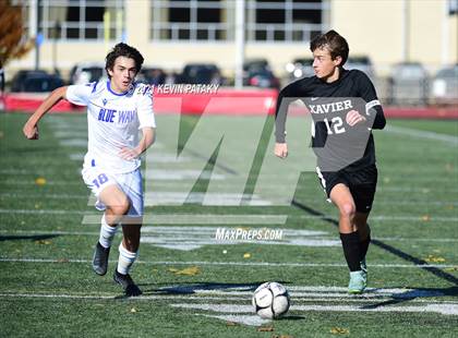 Thumbnail 1 in Darien @ Xavier (CIAC Class LL Quarterfinal) photogallery.