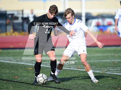 Thumbnail 1 in Darien @ Xavier (CIAC Class LL Quarterfinal) photogallery.