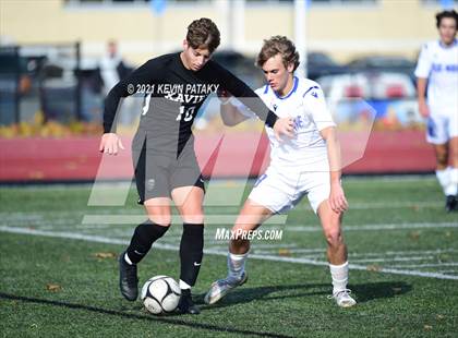 Thumbnail 2 in Darien @ Xavier (CIAC Class LL Quarterfinal) photogallery.