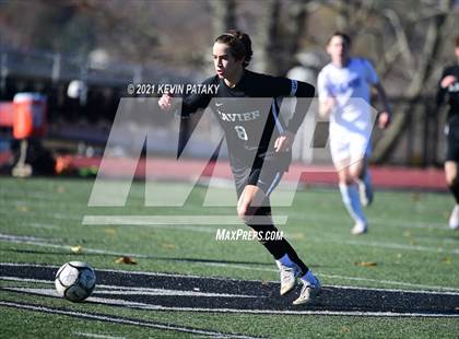 Thumbnail 2 in Darien @ Xavier (CIAC Class LL Quarterfinal) photogallery.