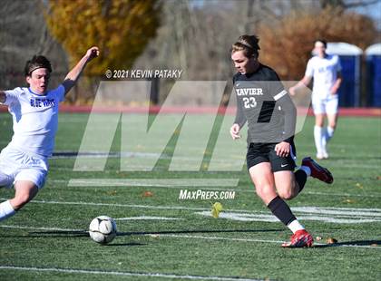 Thumbnail 3 in Darien @ Xavier (CIAC Class LL Quarterfinal) photogallery.