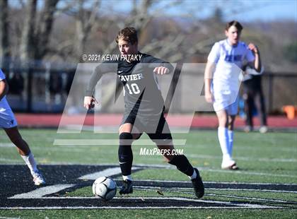 Thumbnail 2 in Darien @ Xavier (CIAC Class LL Quarterfinal) photogallery.