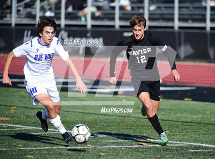 Thumbnail 2 in Darien @ Xavier (CIAC Class LL Quarterfinal) photogallery.