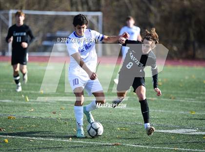 Thumbnail 3 in Darien @ Xavier (CIAC Class LL Quarterfinal) photogallery.