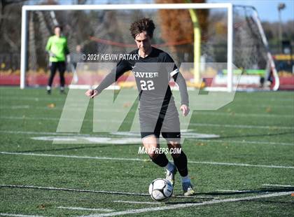 Thumbnail 2 in Darien @ Xavier (CIAC Class LL Quarterfinal) photogallery.