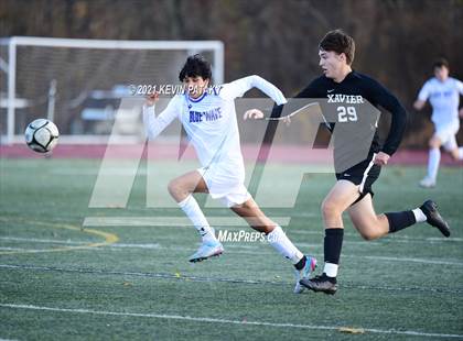 Thumbnail 3 in Darien @ Xavier (CIAC Class LL Quarterfinal) photogallery.
