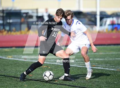 Thumbnail 2 in Darien @ Xavier (CIAC Class LL Quarterfinal) photogallery.