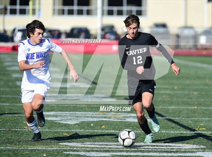 Thumbnail 1 in Darien @ Xavier (CIAC Class LL Quarterfinal) photogallery.