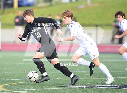 Thumbnail 1 in Darien @ Xavier (CIAC Class LL Quarterfinal) photogallery.