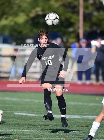 Thumbnail 3 in Darien @ Xavier (CIAC Class LL Quarterfinal) photogallery.