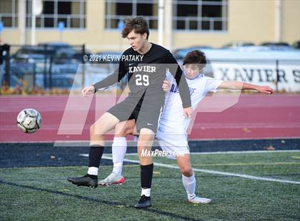 Thumbnail 2 in Darien @ Xavier (CIAC Class LL Quarterfinal) photogallery.
