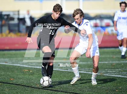 Thumbnail 3 in Darien @ Xavier (CIAC Class LL Quarterfinal) photogallery.