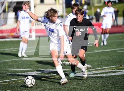 Thumbnail 3 in Darien @ Xavier (CIAC Class LL Quarterfinal) photogallery.