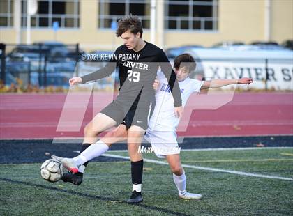 Thumbnail 3 in Darien @ Xavier (CIAC Class LL Quarterfinal) photogallery.