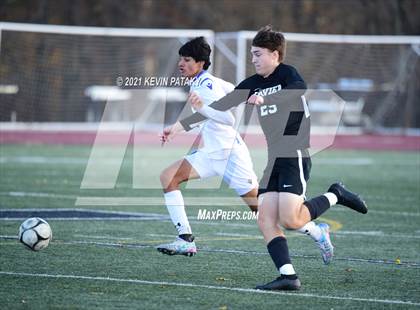 Thumbnail 3 in Darien @ Xavier (CIAC Class LL Quarterfinal) photogallery.