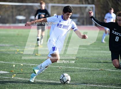 Thumbnail 1 in Darien @ Xavier (CIAC Class LL Quarterfinal) photogallery.