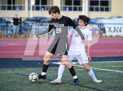 Thumbnail 3 in Darien @ Xavier (CIAC Class LL Quarterfinal) photogallery.