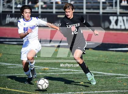 Thumbnail 3 in Darien @ Xavier (CIAC Class LL Quarterfinal) photogallery.