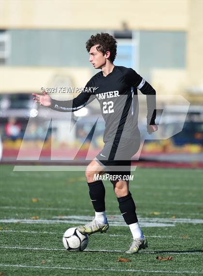 Thumbnail 1 in Darien @ Xavier (CIAC Class LL Quarterfinal) photogallery.