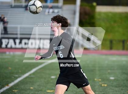 Thumbnail 1 in Darien @ Xavier (CIAC Class LL Quarterfinal) photogallery.