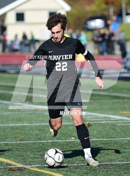 Thumbnail 1 in Darien @ Xavier (CIAC Class LL Quarterfinal) photogallery.