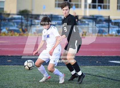 Thumbnail 3 in Darien @ Xavier (CIAC Class LL Quarterfinal) photogallery.