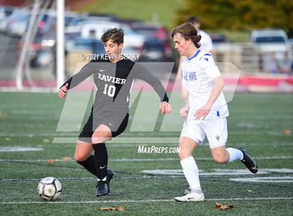 Thumbnail 3 in Darien @ Xavier (CIAC Class LL Quarterfinal) photogallery.