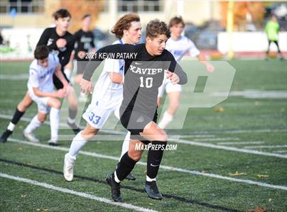 Thumbnail 2 in Darien @ Xavier (CIAC Class LL Quarterfinal) photogallery.