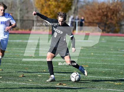 Thumbnail 3 in Darien @ Xavier (CIAC Class LL Quarterfinal) photogallery.