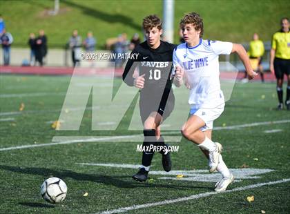 Thumbnail 1 in Darien @ Xavier (CIAC Class LL Quarterfinal) photogallery.