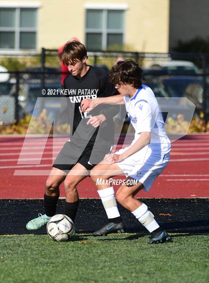 Thumbnail 2 in Darien @ Xavier (CIAC Class LL Quarterfinal) photogallery.