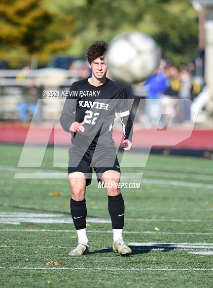 Thumbnail 1 in Darien @ Xavier (CIAC Class LL Quarterfinal) photogallery.