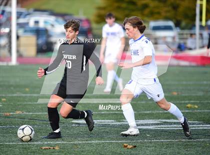 Thumbnail 2 in Darien @ Xavier (CIAC Class LL Quarterfinal) photogallery.