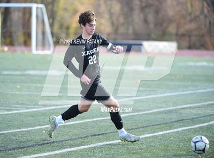 Thumbnail 1 in Darien @ Xavier (CIAC Class LL Quarterfinal) photogallery.