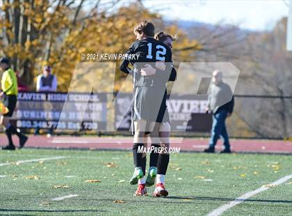 Thumbnail 2 in Darien @ Xavier (CIAC Class LL Quarterfinal) photogallery.