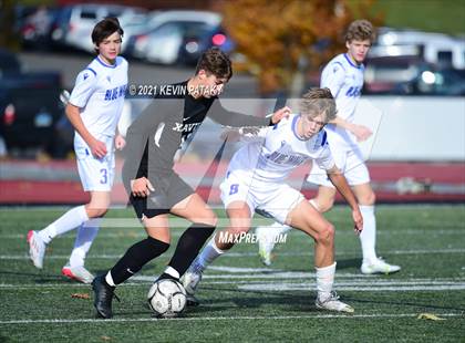 Thumbnail 3 in Darien @ Xavier (CIAC Class LL Quarterfinal) photogallery.
