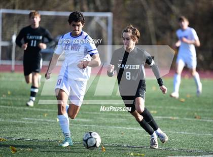 Thumbnail 3 in Darien @ Xavier (CIAC Class LL Quarterfinal) photogallery.