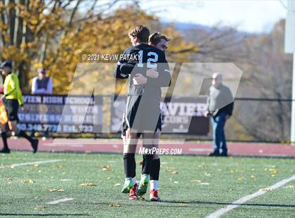 Thumbnail 1 in Darien @ Xavier (CIAC Class LL Quarterfinal) photogallery.