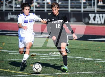 Thumbnail 1 in Darien @ Xavier (CIAC Class LL Quarterfinal) photogallery.