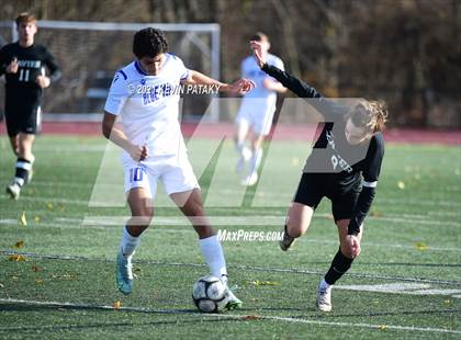 Thumbnail 2 in Darien @ Xavier (CIAC Class LL Quarterfinal) photogallery.