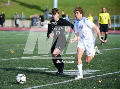 Thumbnail 3 in Darien @ Xavier (CIAC Class LL Quarterfinal) photogallery.